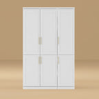 Armoire modulaire de rangement pour penderie et dressing, 74,8 cm de hauteur, blanche.