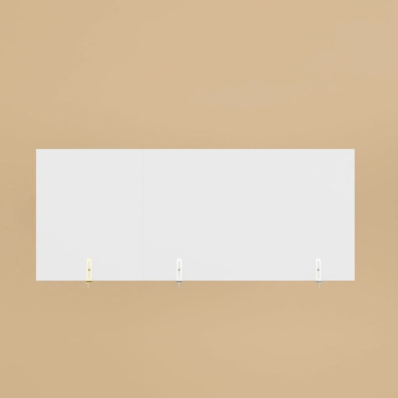 Armoire modulaire de rangement pour penderie et dressing, 74,8 cm de hauteur, blanche.