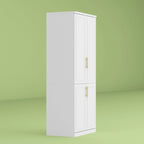 Armoire modulaire de rangement pour penderie et dressing, 74,8 cm de hauteur, blanche.
