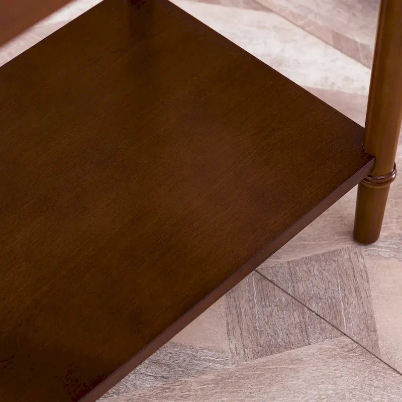 Table de chevet Coastal Charging à un tiroir