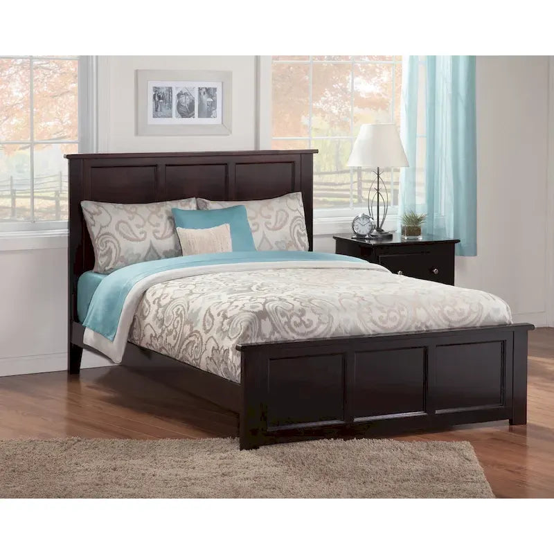 AFI, Madison Foundation Bed with Matching Footboard