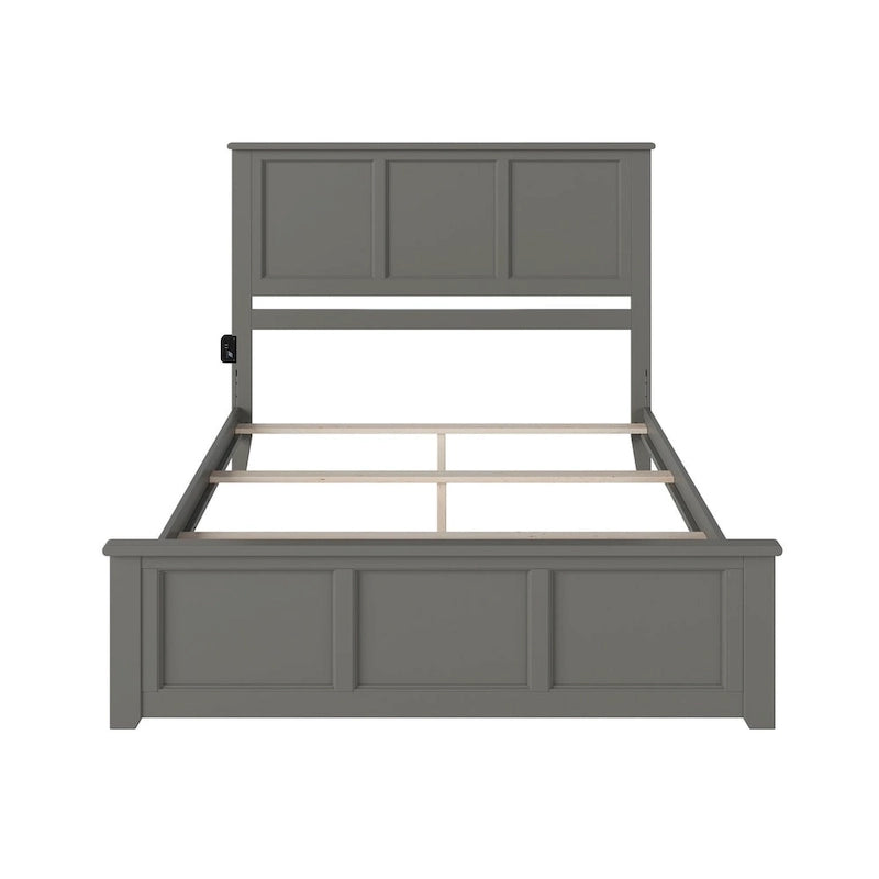 Lit de fondation AFI Madison avec pied de lit assorti