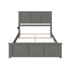 Lit de fondation AFI Madison avec pied de lit assorti