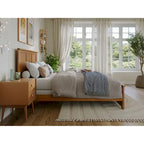 Lit de fondation AFI Madison avec pied de lit assorti