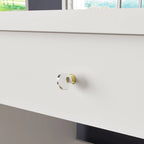 Ensemble coiffeuse de maquillage 39,4 W avec tabouret et miroir