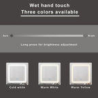 Ensemble coiffeuse de maquillage 39,4 W avec tabouret et miroir