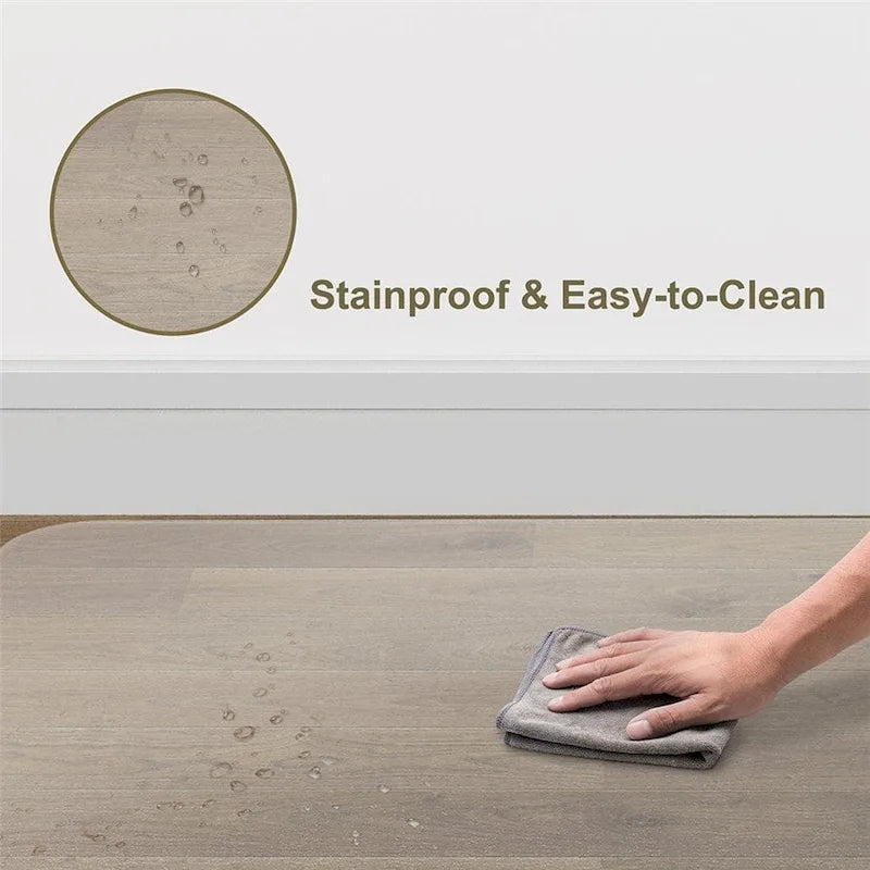 Tapis de protection de sol pour chaise de bureau à domicile, disponible en différentes formes