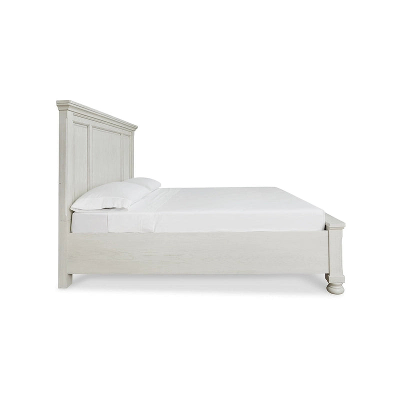 Lit coffre blanc antique Signature Design by Ashley Robbinsdale