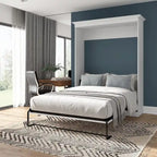 Lit escamotable Queen 70W polyvalent pour chambre multifonctionnelle par Bestar