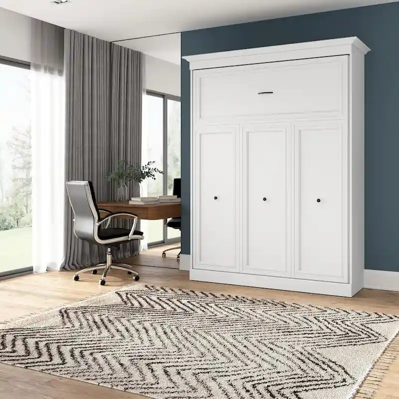 Lit escamotable Queen 70W polyvalent pour chambre multifonctionnelle par Bestar