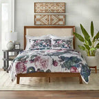 Simple Living Shaye Upholstered Queen Platform Bed