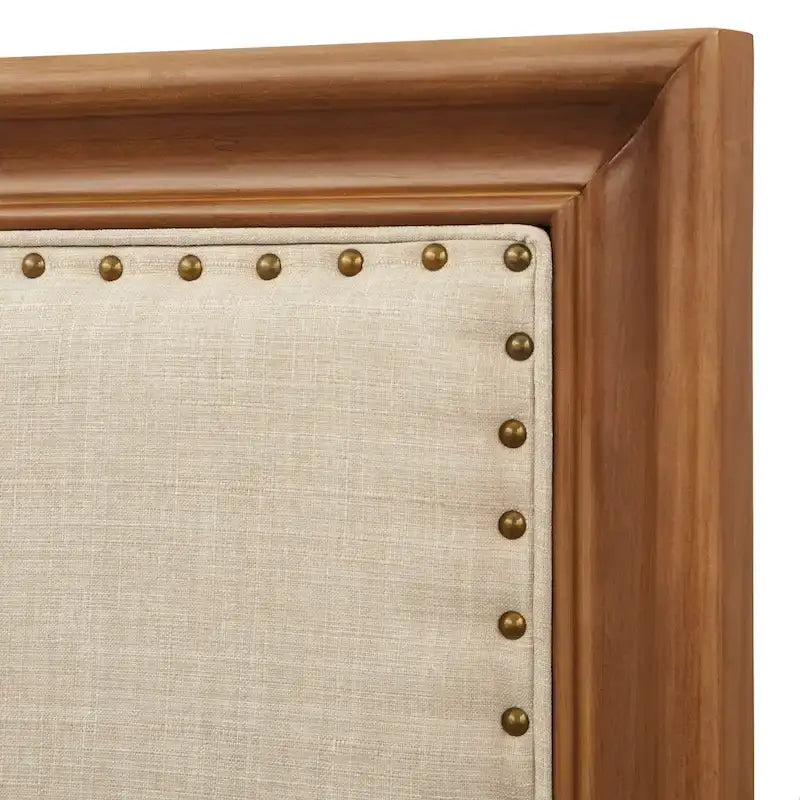 Lit plateforme rembourré Simple Living Shaye Queen