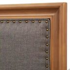 Lit plateforme rembourré Simple Living Shaye Queen