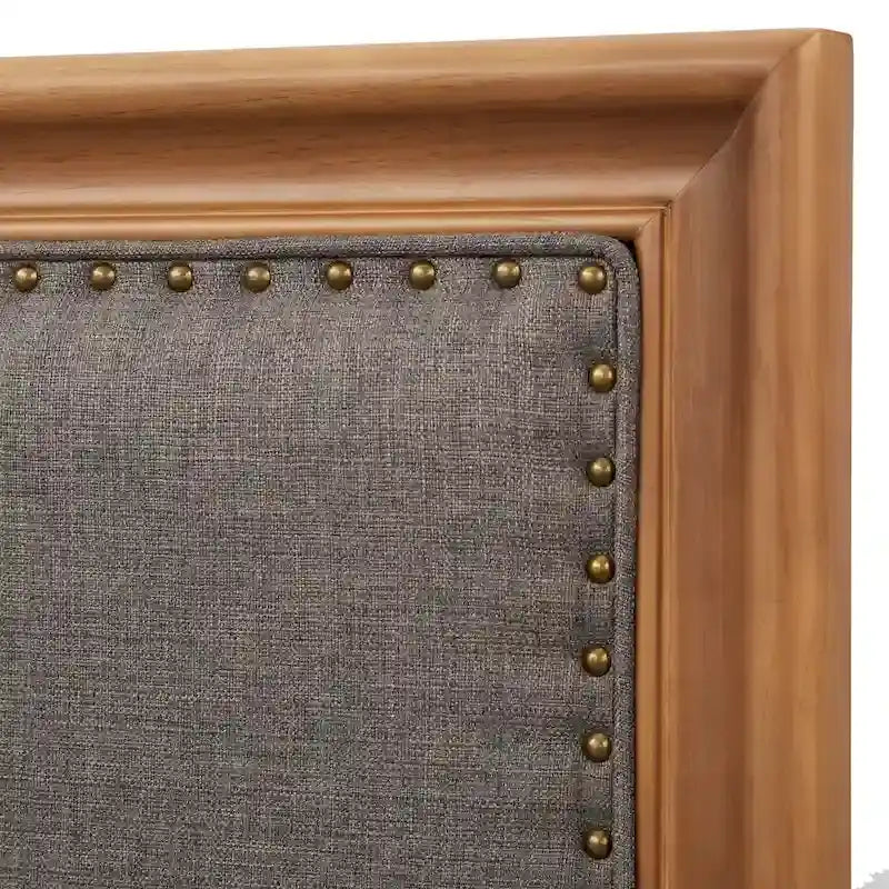 Lit plateforme rembourré Simple Living Shaye Queen