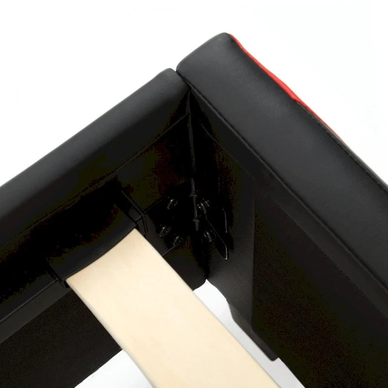 Cadre de lit gaming eSports X Rocker Orion, noir/rouge, 1 place