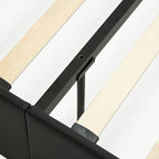 Cadre de lit gaming eSports X Rocker Orion, noir/rouge, 1 place