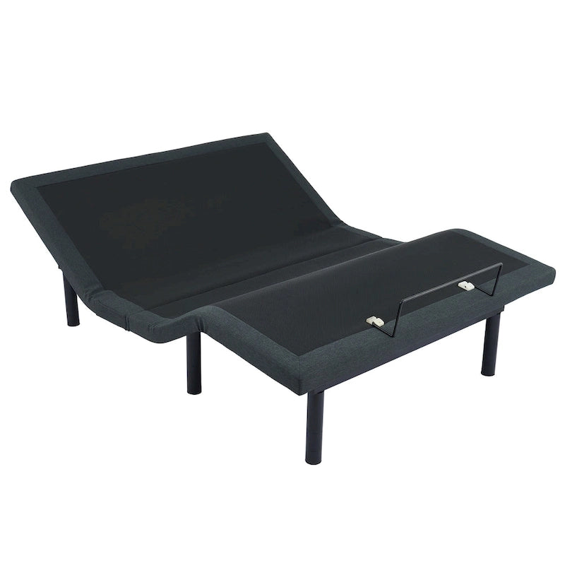 Lit massant zéro gravité réglable CO-Z avec télécommande sans fil et éclairage sous le lit