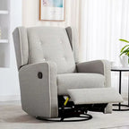 Fauteuil inclinable pivotant à bascule de course, ensemble de deux