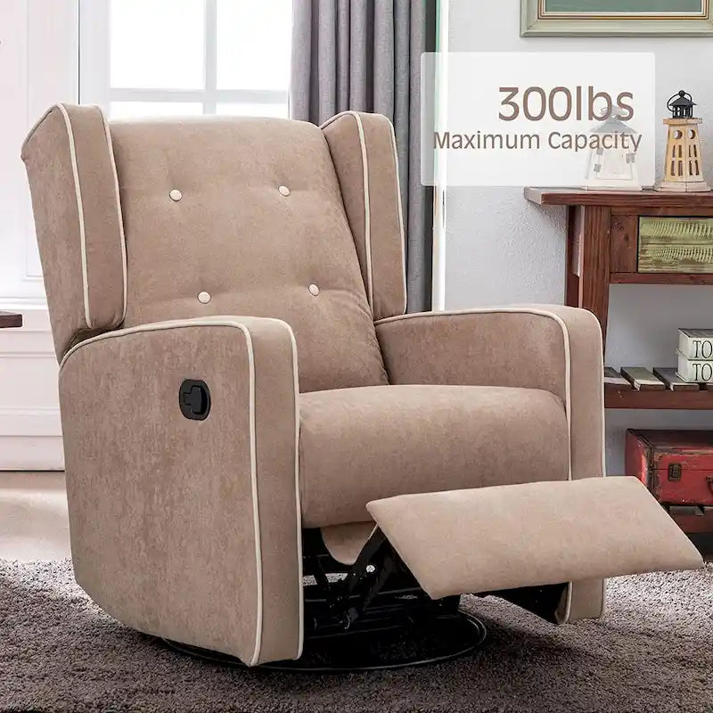 Fauteuil inclinable pivotant à bascule de course, ensemble de deux