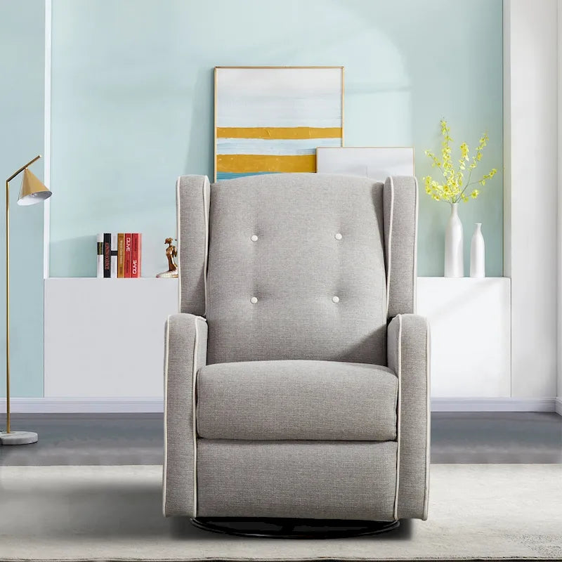 Fauteuil inclinable pivotant à bascule de course, ensemble de deux