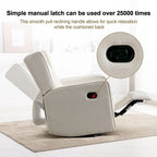 Fauteuil inclinable pivotant à bascule de course, ensemble de deux