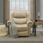 Fauteuil inclinable Copper Grove Dilsen extra large à accoudoirs roulés, modèle « Wall Hugger ».