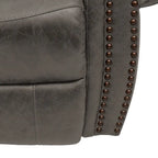 Fauteuil inclinable Copper Grove Dilsen extra large à accoudoirs roulés, modèle « Wall Hugger ».