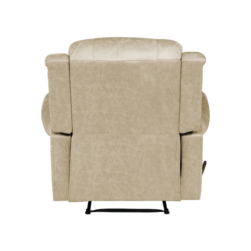 Fauteuil inclinable Copper Grove Dilsen extra large à accoudoirs roulés, modèle « Wall Hugger ».