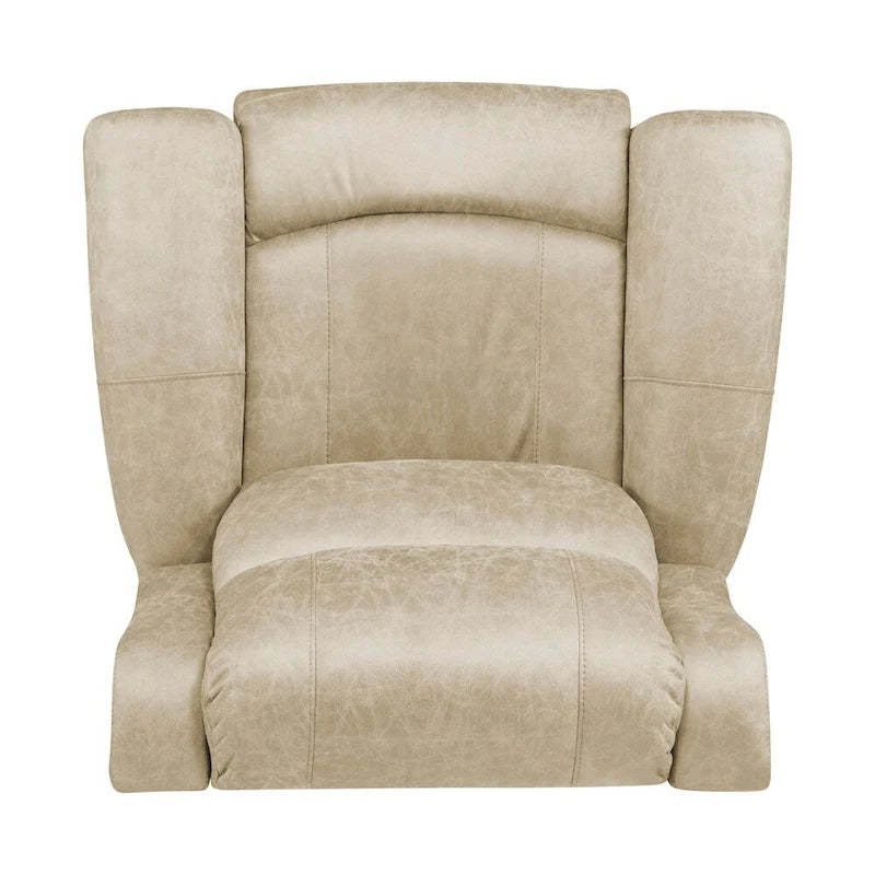 Fauteuil inclinable Copper Grove Dilsen extra large à accoudoirs roulés, modèle « Wall Hugger ».