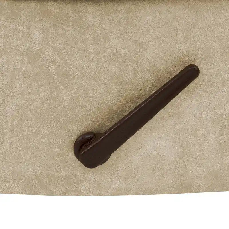 Fauteuil inclinable Copper Grove Dilsen extra large à accoudoirs roulés, modèle « Wall Hugger ».