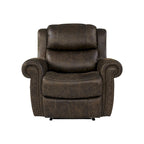 Fauteuil inclinable Copper Grove Dilsen extra large à accoudoirs roulés, modèle « Wall Hugger ».