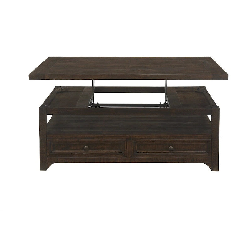 Table basse relevable en bois massif Carbon Loft Helcar