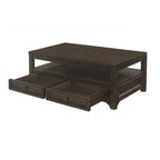 Table basse relevable en bois massif Carbon Loft Helcar
