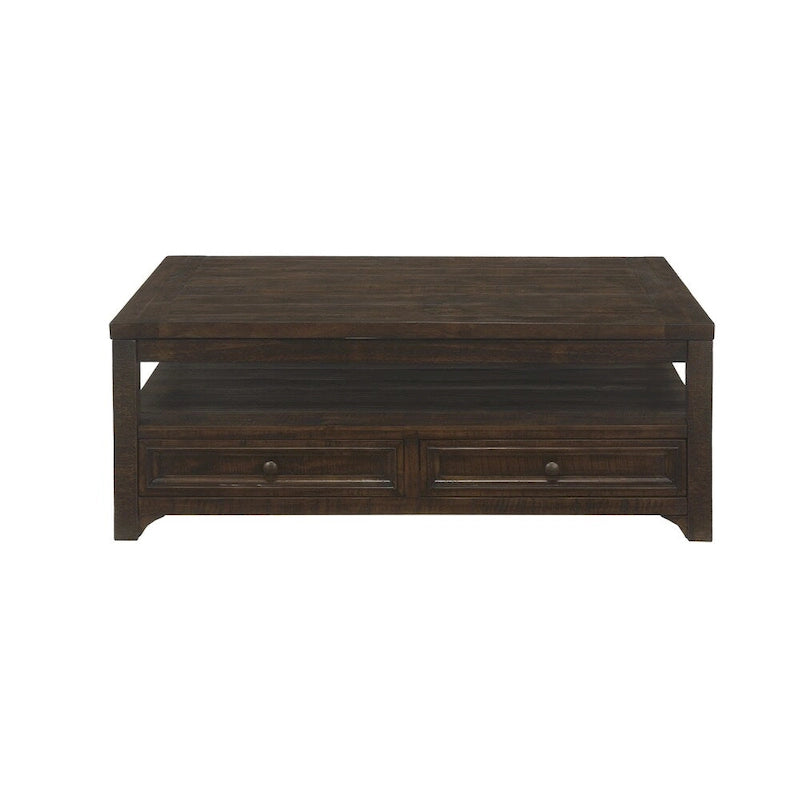 Table basse relevable en bois massif Carbon Loft Helcar