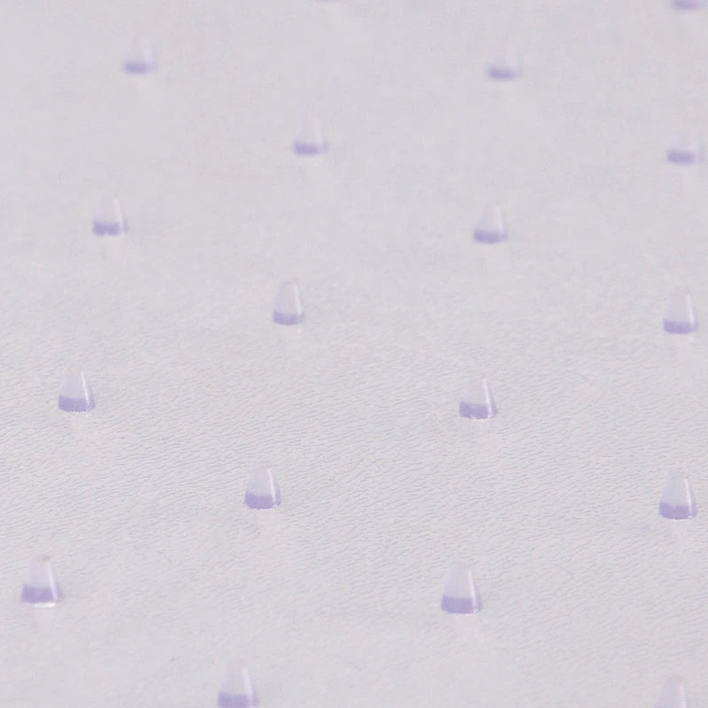 Tapis de chaise 36 x 48 avec rebord et surface texturée antidérapante et résistante aux éraflures