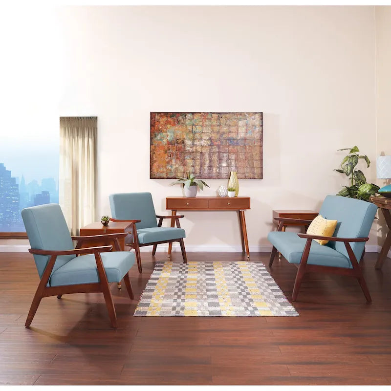 Fauteuil Carson Carrington Karkkila style milieu du siècle