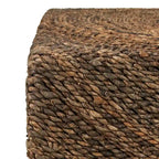 Table basse en abaca tressé par East at Main