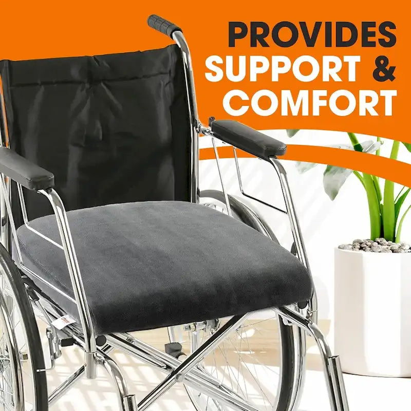 Coussin de siège extra-large en mousse à mémoire de forme ultra-soutien de la collection Cheer