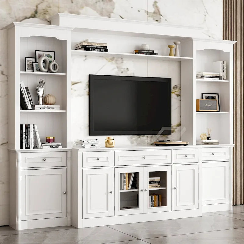 Entertainment Wall Unit /Bridge Multifunctional TV Stand Console Table