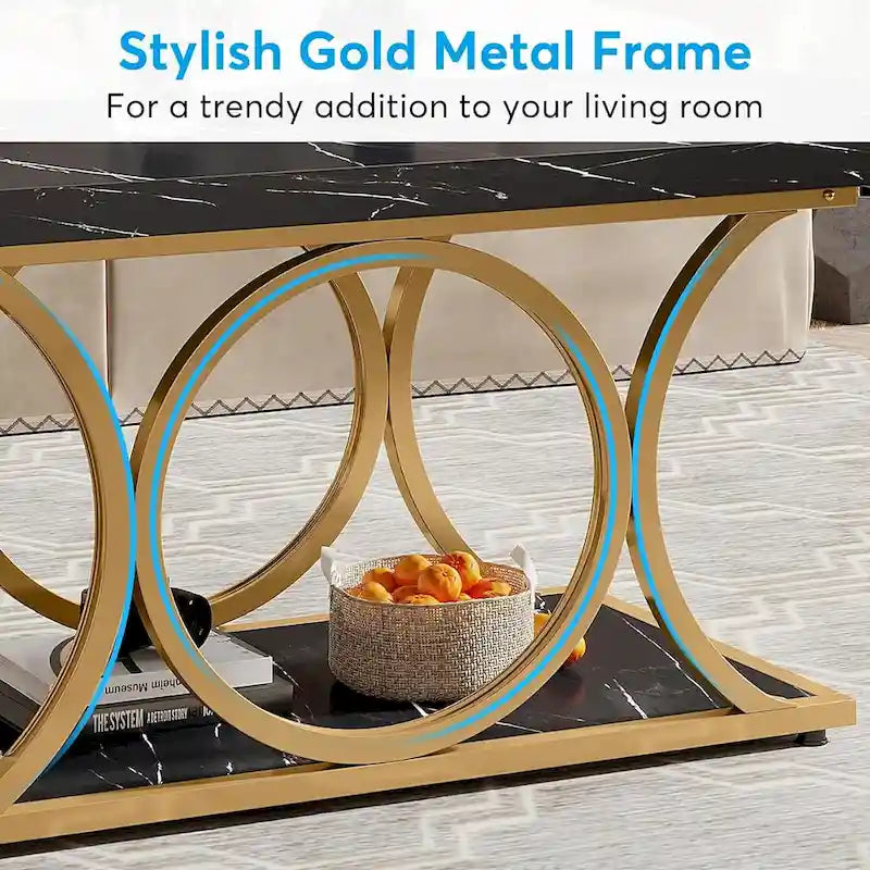 Table basse rectangulaire, tables basses modernes pour salon