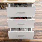 Bureau réglable en hauteur 63 pouces, design ergonomique, grand espace de rangement et possibilité de travailler debout