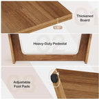 Bureau de direction de 180 cm (70,87 pouces), bureau d'ordinateur en bois pour bureau à domicile, poste de travail, mobilier professionnel