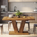 47 Petite table rectangulaire de style campagnard pour salle à manger de cuisine