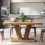 47 Petite table rectangulaire de style campagnard pour salle à manger de cuisine