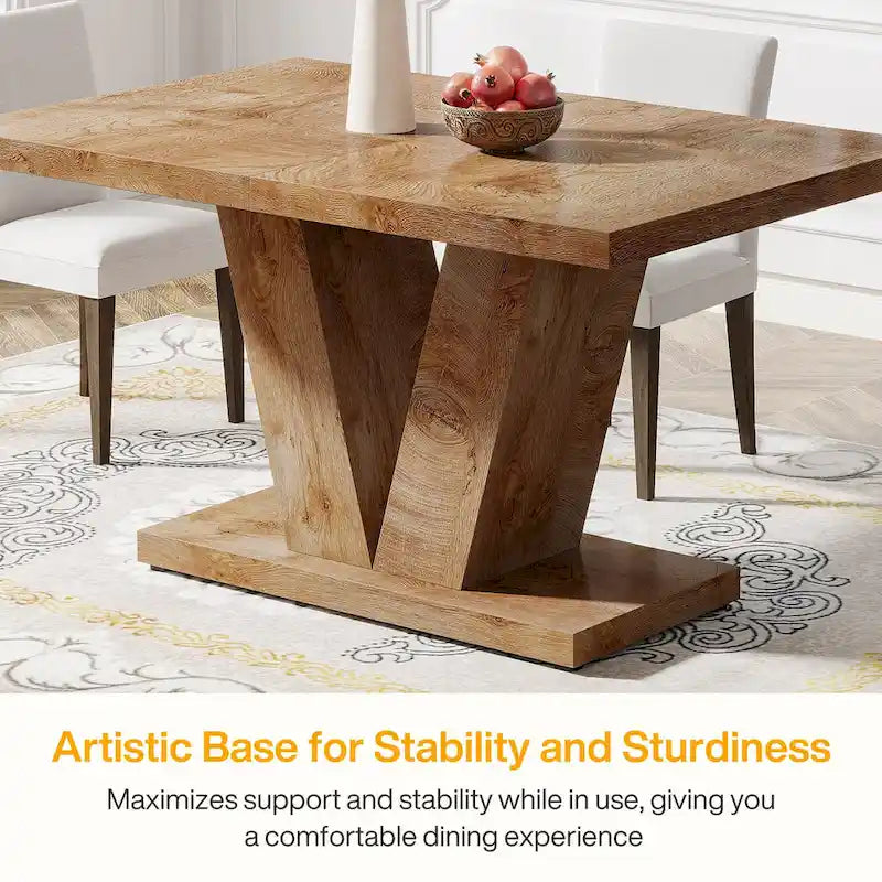 47 Petite table rectangulaire de style campagnard pour salle à manger de cuisine