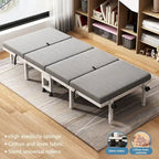 Lit d'appoint pliant portable Hansabenne avec matelas à mémoire de forme