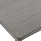 Ensemble de table à manger 5 pièces en bois massif 47L (1 table + 4 chaises à dossier à lattes)