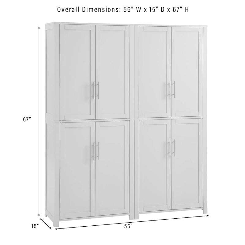 Ensemble de rangement de cuisine Crosley Savannah 2 pièces