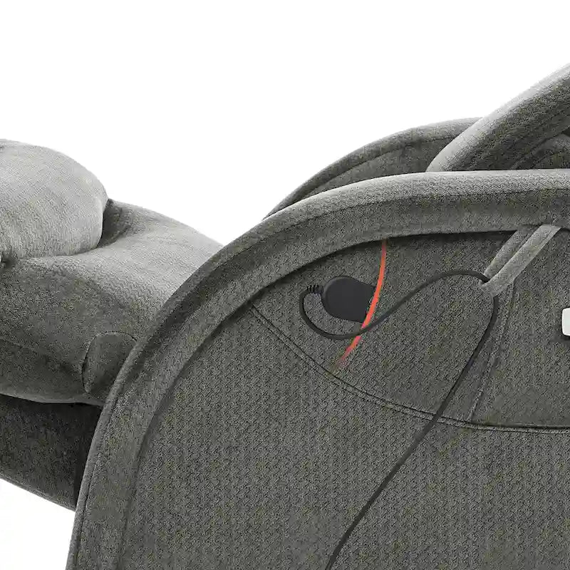 Fauteuil inclinable électrique zéro gravité MCombo avec appui-tête réglable pour salon, tissu ZG334