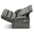 Fauteuil inclinable électrique zéro gravité MCombo avec appui-tête réglable pour salon, tissu ZG334